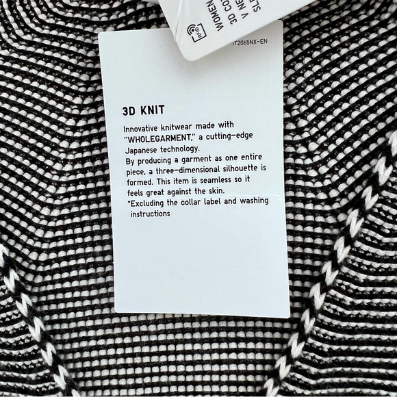 UNIQLO 3D dolman spring sweater - Picture 5 of 7